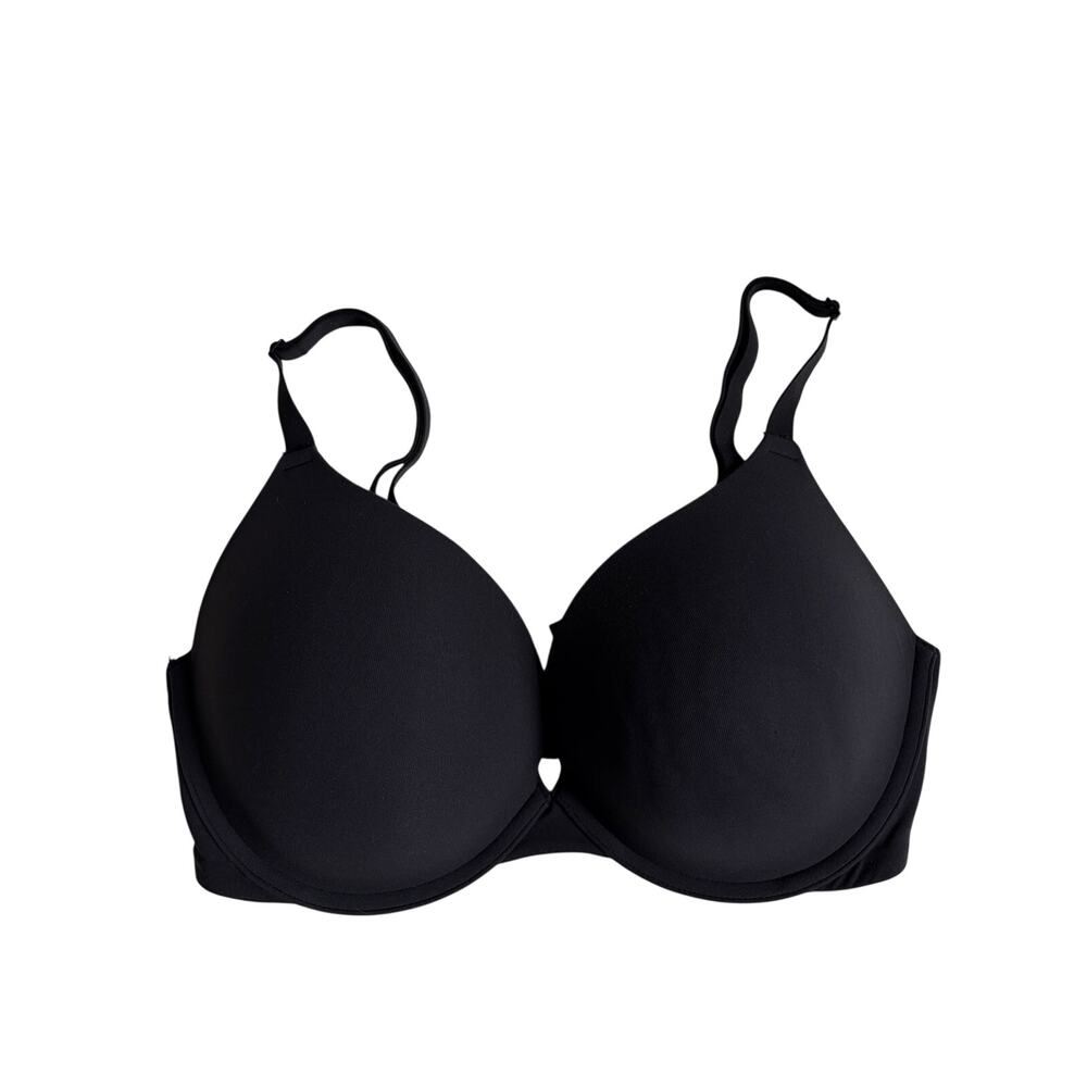 Skims Fits Everybody T-Shirt Bra (Black) - 36DD